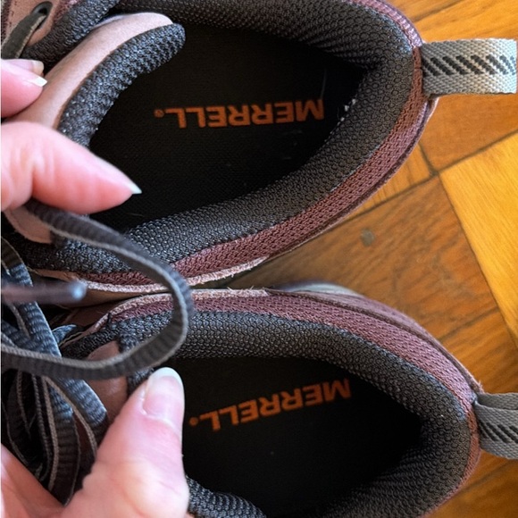 Merrell Siren Sport 3 Maroon Trail Shoes - Picture 9 of 10